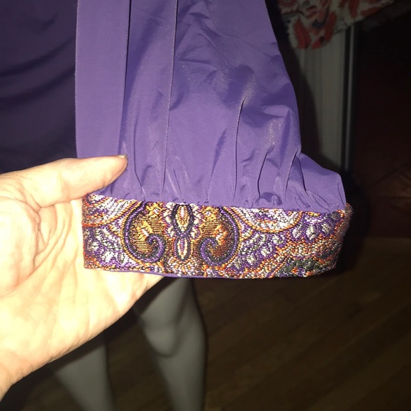 Ana María Purple top size P - Picture 2 of 4